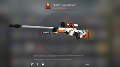 (SAT/TAK) AWP Asiimov [FT] 2015 Katowice Holo Çıkartmalı