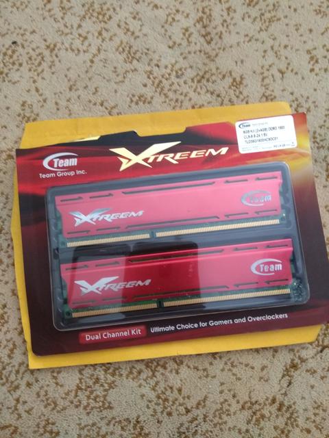 Team 2x 4Gb 1600Mhz DDR3 bellekler