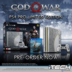 PS4 PRO 1 TB God Of War Limited Edition