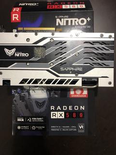 Saphire Nitro+ OC Rx 580 8gb