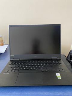 HP Omen Gaming Laptpp i5 10. Nesil RTX 2060 16 GB RAM RGB klavye 144 Hz
