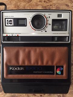 Nostalji koleksiyonculara Kodak Ek100 instant kamera