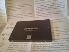 Temiz kullanılmış Samsung Evo 850 250 GB SSD