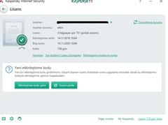 730 Günlük | 1 adet Kaspersky Internet Security Lisansı (1 adet 20 TL)