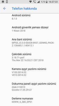 ===> Nokia 6 | Ana Konu - 5.5' FHD IPS - 16MP- SD430 - 32GB - 3 GB RAM <===