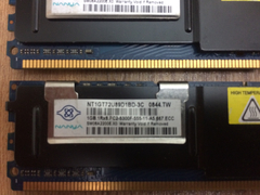 NT1GT72U8PB1BN-3C Nanya 1 GB PC2-5300 DDR2-667MHz ECC Tam Tamponlu CL5 240-Pin DIMM Çift Rütbeli Bel