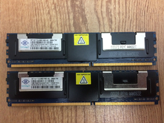 NT1GT72U8PB1BN-3C Nanya 1 GB PC2-5300 DDR2-667MHz ECC Tam Tamponlu CL5 240-Pin DIMM Çift Rütbeli Bel