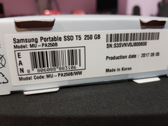 Satılık Samsung T5 SSD 250GB Garantili Sıfır Gibi - 500TL