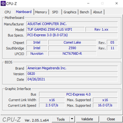 [SATILDI] SATILDI !!!  intel i7 10700Kf Nvidia RTX 3060 Ti ASUS TUF G Z590 Wifi 16Gb RAM 1 Tb Nvme