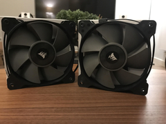 2 adet Noctua NF-F12 Kasa/Radyatör fanı - 2 adet Corsair SP120L Kasa/Radyatör fanı