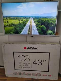 Arçelik A43L 8860 5S 4K Ultra HD 43' Uydu Alıcılı Smart LED