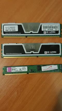 3x 2 gb 1333 mhz ddr3 ramler