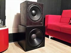 satıldı-DEFINITIVE POWERFIELD 15 38CM AKTİF SUBWOOFER SIFIR AYARINDA