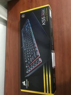 250 TL Corsair K55 RGB | Tertemiz, kutulu, 1.5 yıl garantili