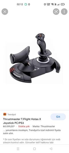 Thrustmaster T flight hotas x