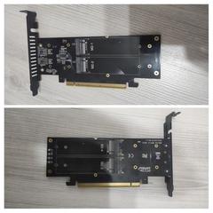 1TB NVME SSDler, PCIe-nvme çevirici ve Bifurcation Card