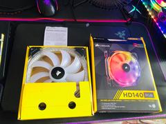 Lian Li Strimer Plus RGB 24pin ve 8+8 Gpu Kablo--Corsair HD120 ve HD140