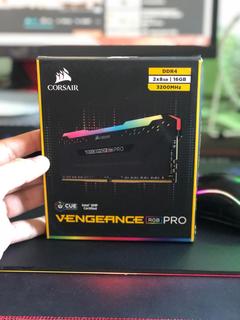 Corsair Vengeance RGB Pro Black 3200 Mhz 2x8 Ram Kapalı Kutu