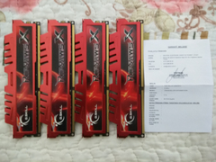 GSKILL 4GB Ripjaws DDR3 1600MHz CL9 1.5V 2X4 Toplam 8 G.B