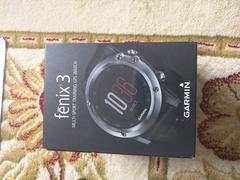 Sıfır Kutusunda Güvenlik Bandı Açılmamış Garmin Fenix 3 Gray Siyah Kayış