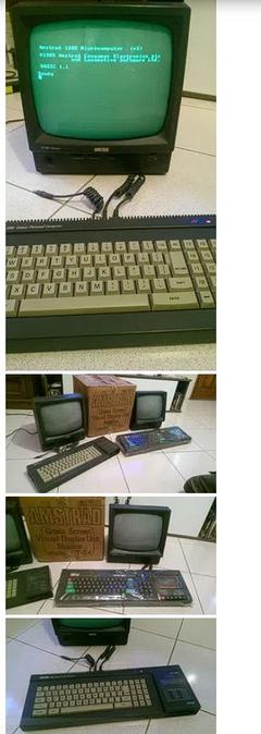Amstrad CPC 464 ve CP6128 Antika Bilgisayar GT64 GT65 Monitör