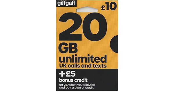 Yabancı Sim Kart Kullanımı giffgaff