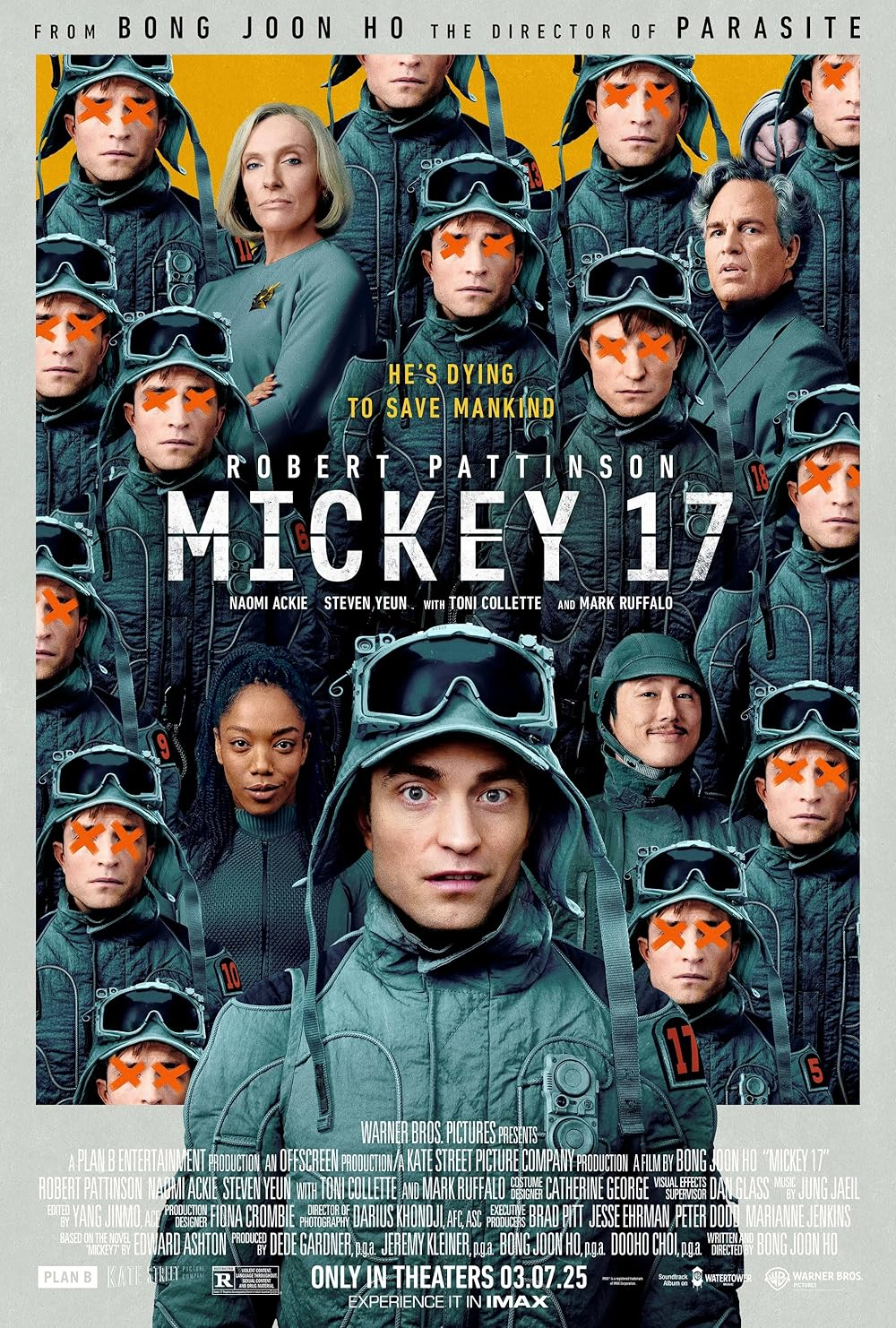 Mickey 17 | Bong Joon Ho | Robert Pattinson - Mark Ruffalo - Toni Collette (7 Mart 2025)