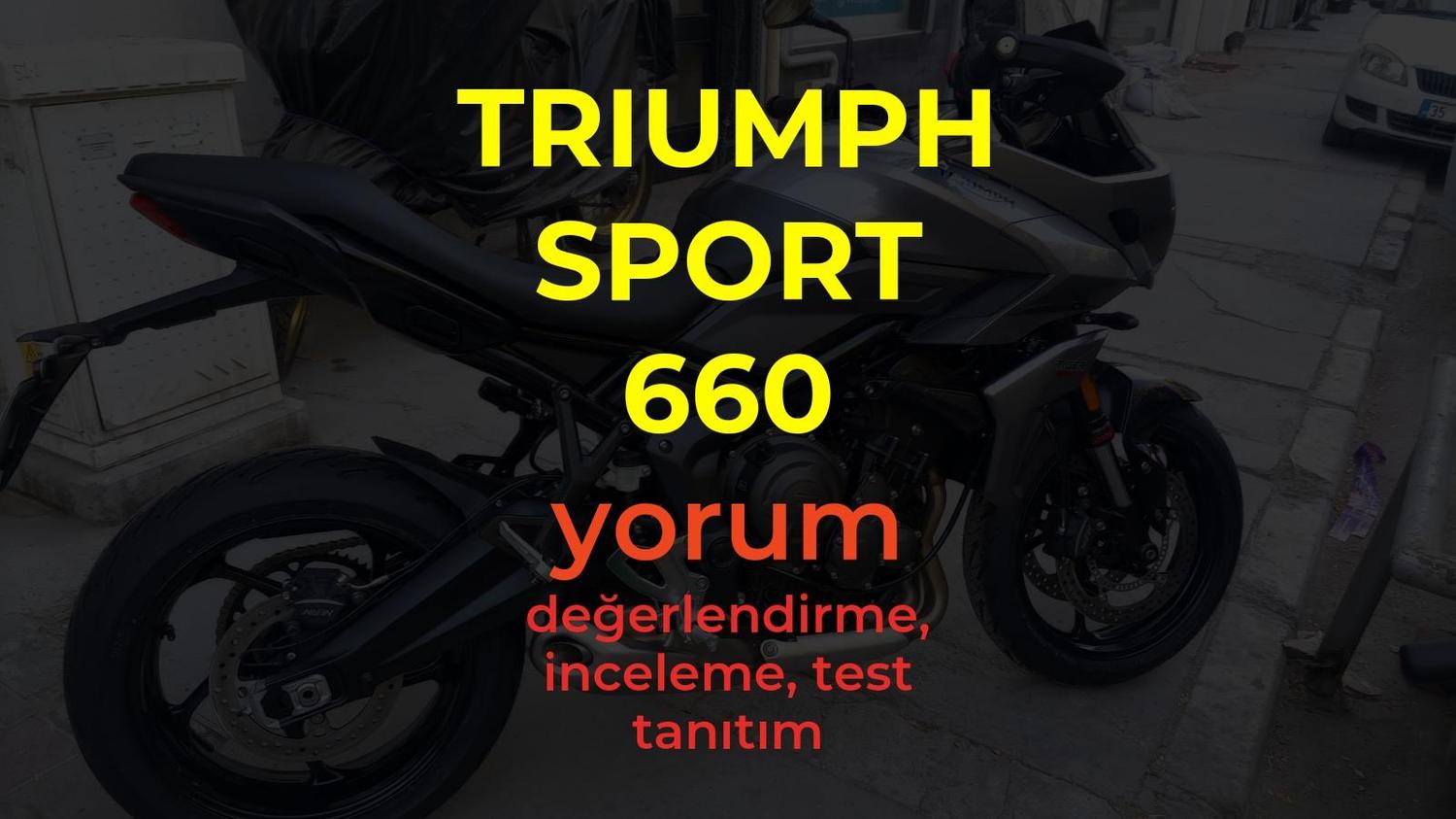 Yeni Triumph Tiger Sport 660 tanıtım (2023)