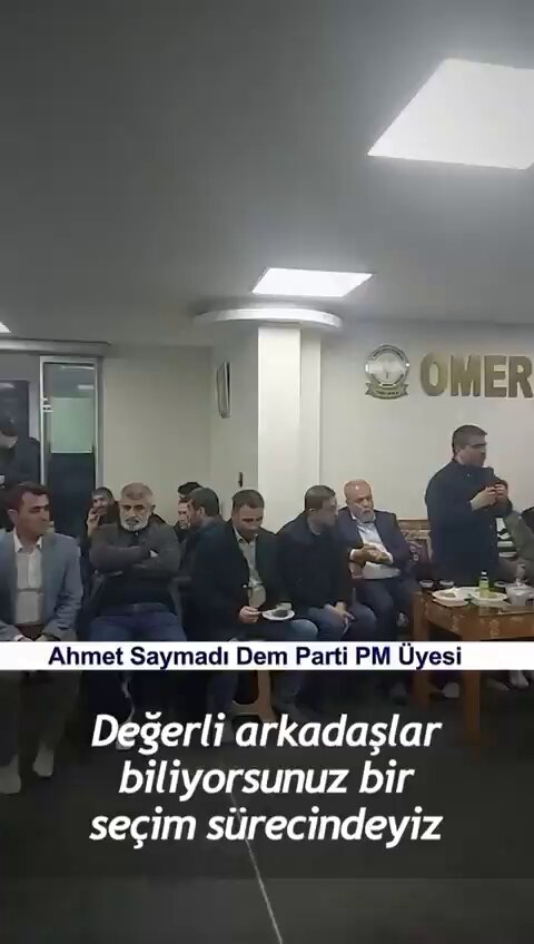 Dem Partili Ahmet Saymadi: 22 ilçede CHP'nin listelerinden giriyoruz, İBB'de Dem grubu kuracağız