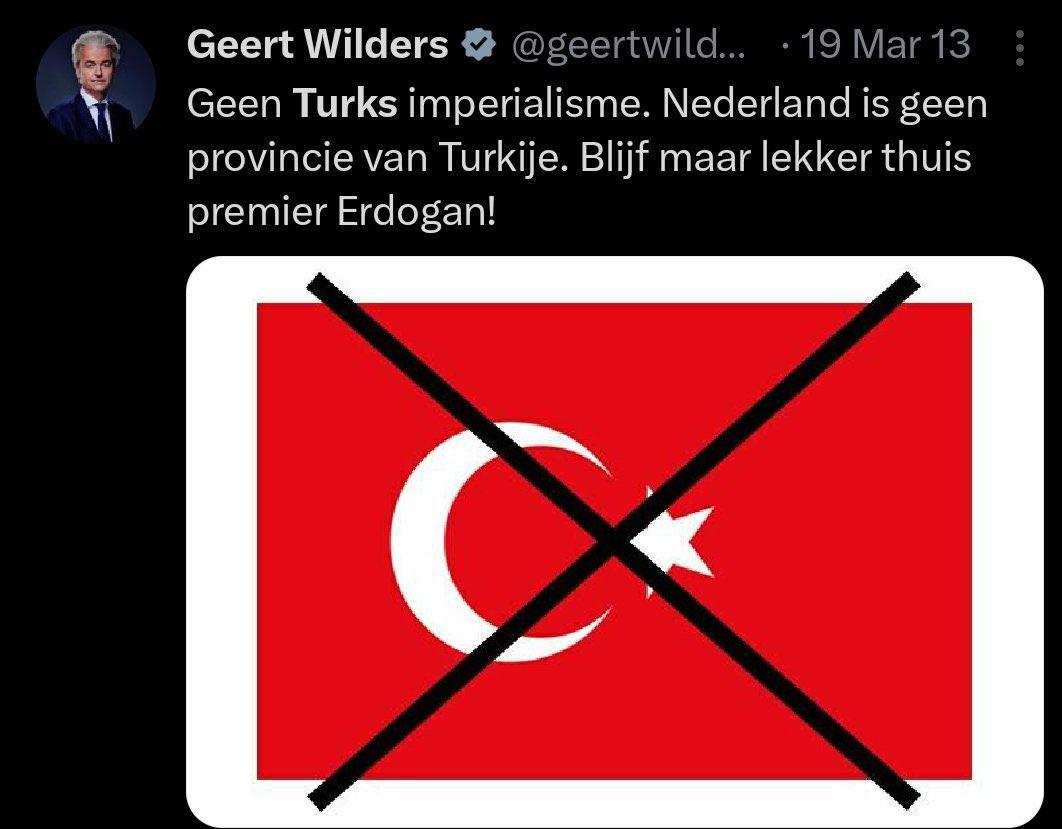 Hollanda başbakanının maç hakkındaki tweeti