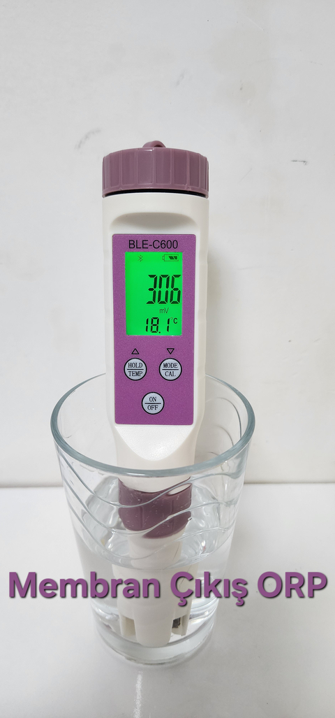 Roycera Alkali Filtre Orp,tds, ph ölçüm , inceleme test konusu