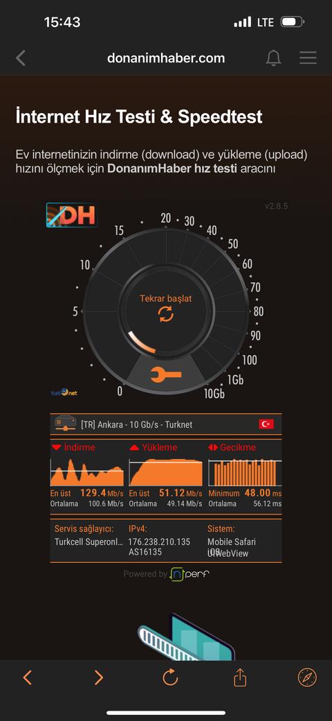 DH Hız Testi Ekran Görüntünü Paylaş: Wi-Fi Menzil Genişletici Kazan!