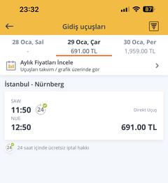 Pegasus Yurt dışı 1€ + vergiler Kampanyası Başladı