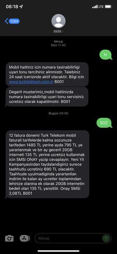 Türk Telekom dan Prime Düşün Tarifeler! (70 GB + Sınırsız Sosyal Medya 790₺)