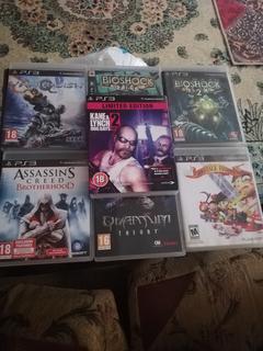 Kolleksiyonerden 7 Adet Ps3 Oyunu Sıfırdan Farksız