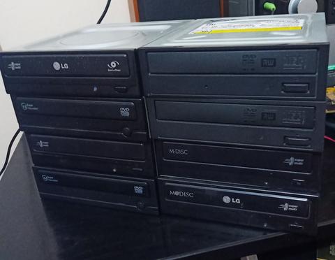 8 ADET SONY , LG , SAMSUNG DVD - RW