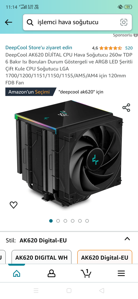 ucuz yollu AM5 uyumlu hava soğutucu