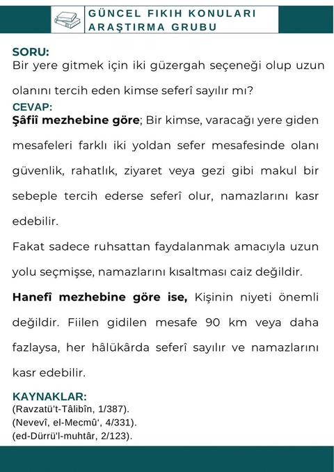 Dini Fetvalar ve Fıkıh Konuları