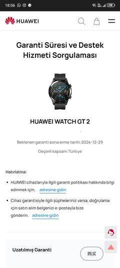 [SATILDI] Huawei watch gt2