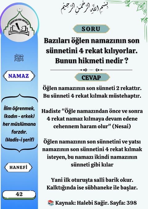 Dini Fetvalar ve Fıkıh Konuları