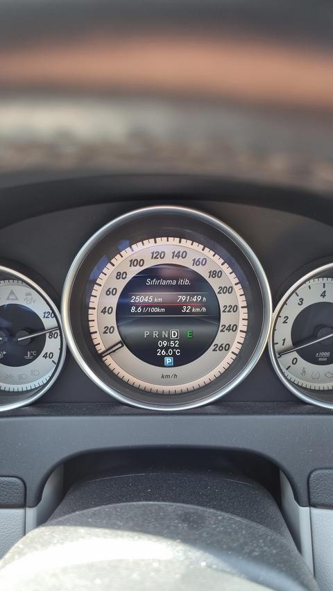 W204 C180 Çok Uzun Yakıt Ortalama Yakıt Tüketimi