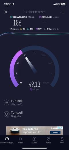 TÜM OPERATÖRLER 4,5G HIZ TESTİ [ANA KONU] 5G YE DOĞRU ADIM ADIM