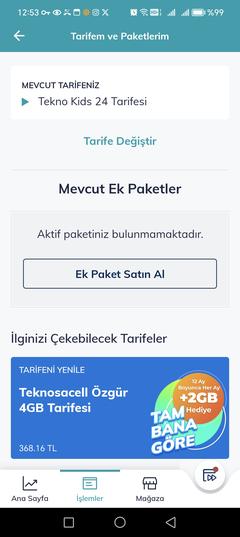 1 GB, 600 SMS/Dakika 79₺ (Akıllı Çocuk Saati Alana 29₺)  Teknosacell (Türk Telekom) ile sizlerle!