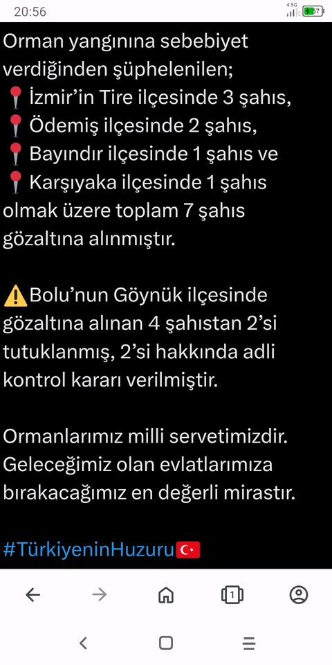 bir siz varsınız bir de onlar.