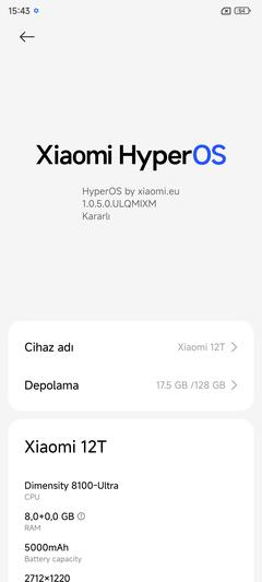 Xiaomi 12T Güçlü 108MP ★★★ ANA KONU ★★★