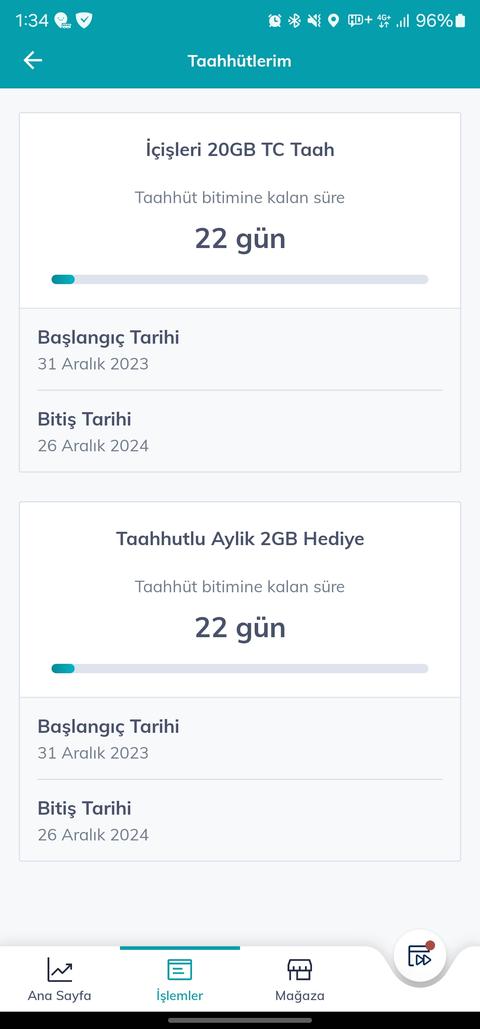 EGM tarifesini uzatma yolu var mı?