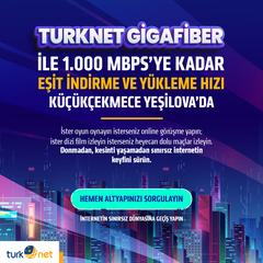 TurkNet GigaFiber Küçükçekmece Yeşilova Mahallesi'nde!