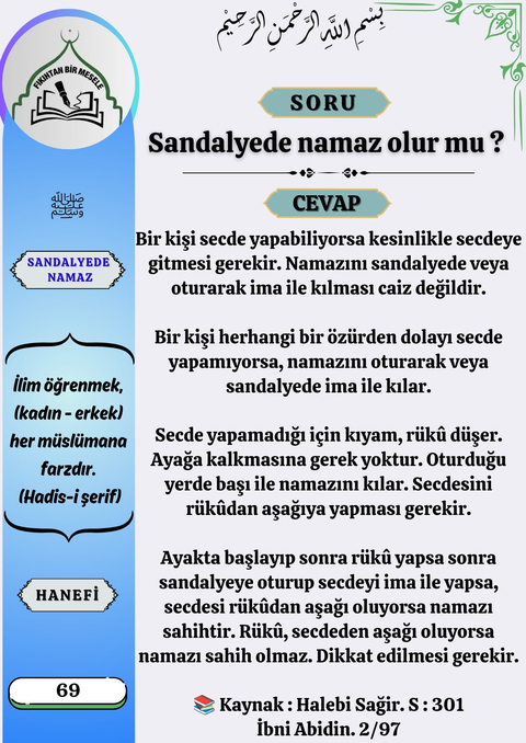Dini Fetvalar ve Fıkıh Konuları