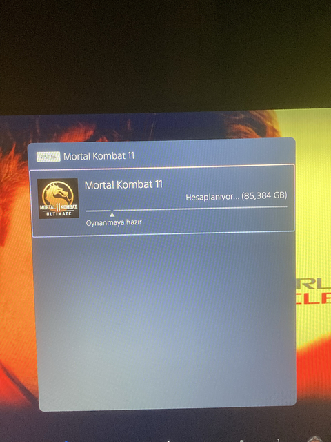 PS5 İndirme ekranı hesaplanıyorda kalıyor