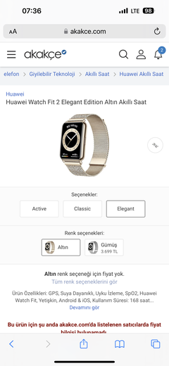 huawei watch fit 2